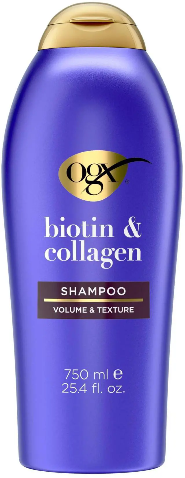 Main image of Thick & Full + Biotin & Collagen Volumizing Shampoo, Nutrient-Infused Hair Shampoo with Vitamin B7 Biotin Gives Hair Volume & Body for 72+ Hours, Sulfate-Free Surfactants, 25.4 fl. oz