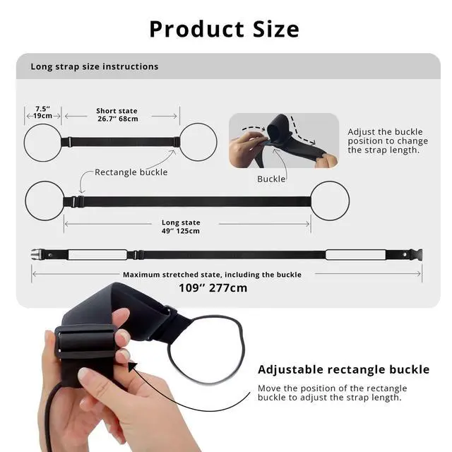 Alt view image 4 of 7 - Adjustable Luggage Straps for Suitcases 3 PCS Connect Suitcases