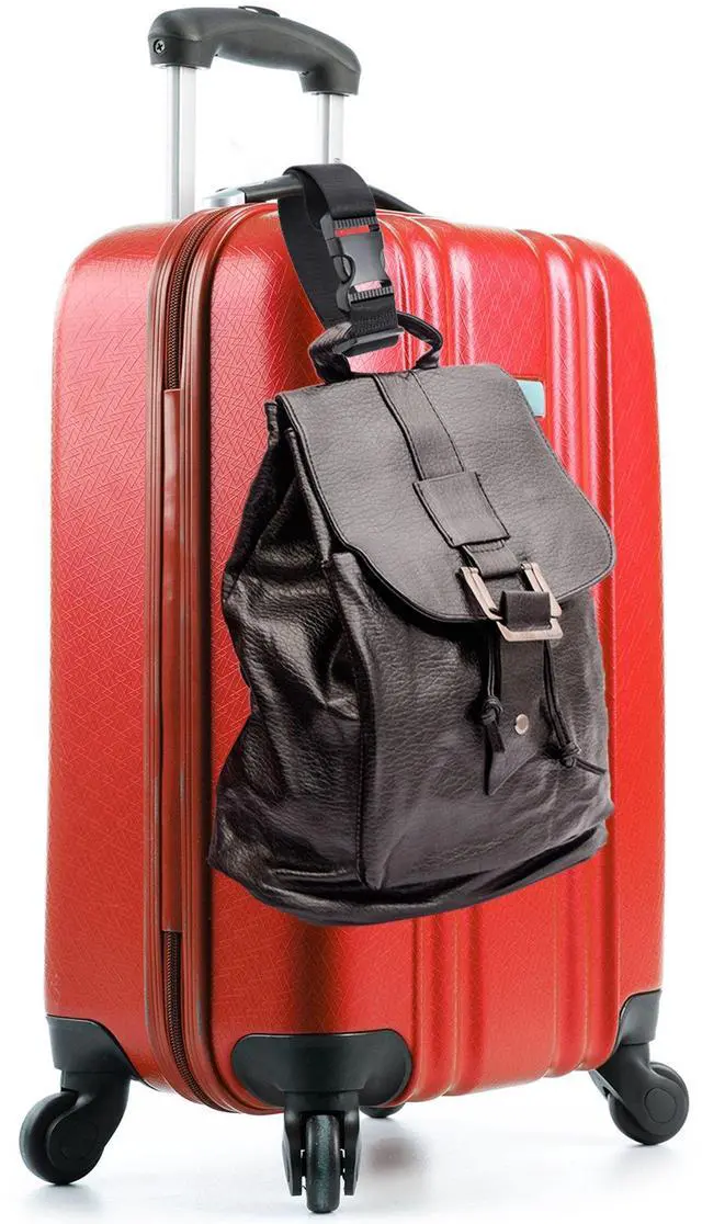 Alt view image 3 of 5 - 4 Pcs Luggage Straps Add a Bag Luggage Connector Straps for Suitcase Travel Accessories Essentials to Connect Two Suitcase Adjustable Belt