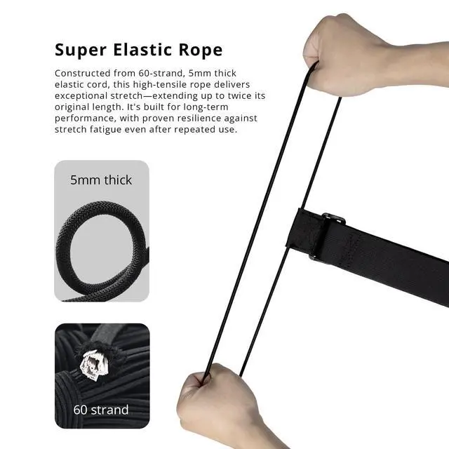 Alt view image 7 of 7 - Luggage Strap and Hooks 3PCS for Securing Belongings to Suitcase, Adjustable Connector Strap Add a Bag or Backpack, Connect 2 Similar Size Suitcases, 2 Hooks with Velcro Fixing Travel Accessories