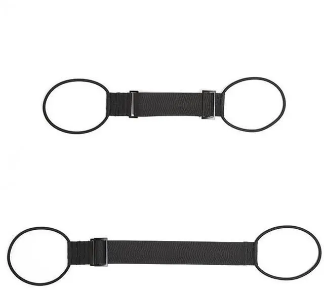 Alt view image 7 of 7 - 2 Pack Luggage Straps for Add a Bag Bungees Lightweight Easy Elastic Wrap Belts for Attaching Extra Bags Purse to Suitcase Handle Handbag Backpack Spinner Carryon Travel Airport