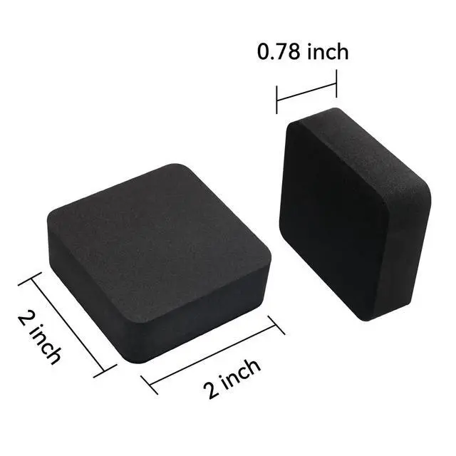 Alt view image 2 of 7 - Dry Erase Erasers, 24 Pack Magnetic Whiteboard Erasers for Kids and Students, Mini Dry Erase Board Erasers for Classroom Home, and Office, Black