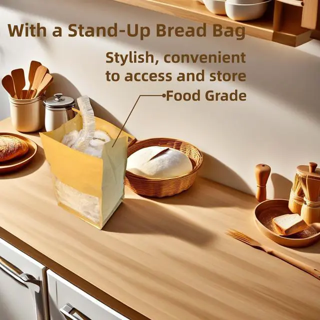 Alt view image 2 of 7 - 100 Bowl Covers Bread Proofing Large Shower Cap Plastic Wrap for Food Sourdough Bread Baking Supplies Rising Elastic Reusable Sourdough Tools Banneton covers Outdoor Fresh Keeping Bags