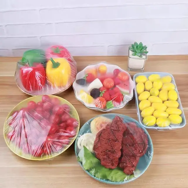 Alt view image 6 of 7 - 300 Pcs Reusable Elastic Food Covers Stretchable Bowl & Plate Covers for Bread Proofing Food Storage Picnics. BPA Free, Dishwasher Safe, Universal Fit Clear Adjustable Bread Fermentation Basket Cover