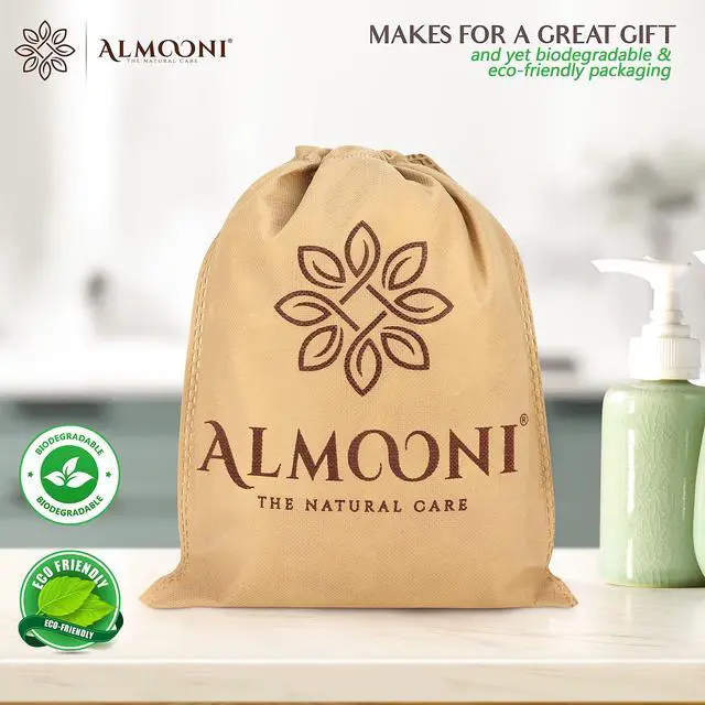 Alt view image 6 of 7 - Natural Loofah Exfoliating Body Scrubber, Made with Natural Egyptian Shower Loofah Sponge, Bath Shower Loofah Sponge for Women and Men, for Face and Body That Gets You Clean - 2 Count (1 Pack)
