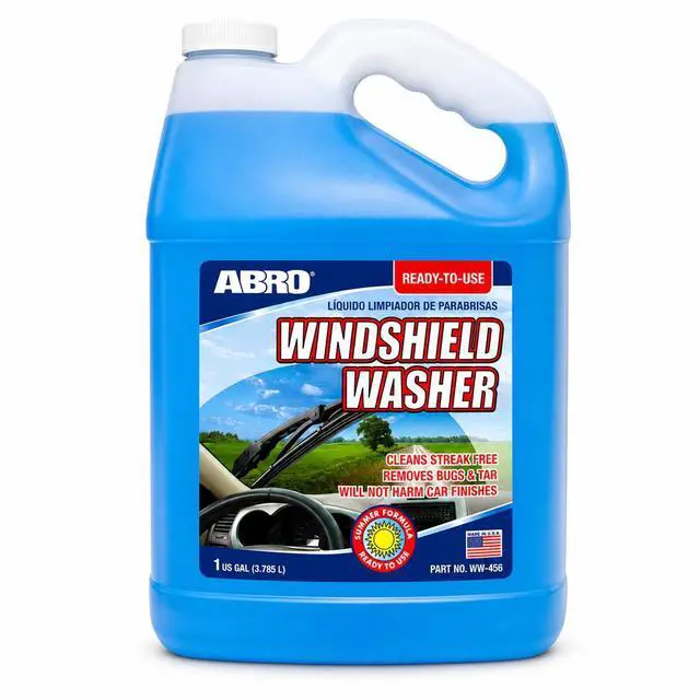 Main image of Windshield Washer Fluid Ready to Use Formula - 1 Gallon, Pre-Mixed, Streak-Free Cleanliness, 2-In-1 Removes Bugs & Tar