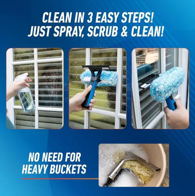 Alt view image 5 of 7 - Professional Streak-Free EasyGlide Glass Cleaner Concentrate, 12 oz, Ammonia-Free, Makes 8 Gallons of Solution, Safe for Tinted Windows, LOW-E, Windshields, and Mirrors