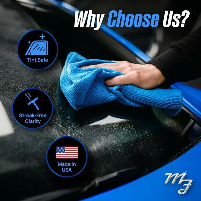 Alt view image 4 of 7 - Car Glass Cleaner (16 fl oz) Ammonia-Free Window Cleaner Spray for Interior & Exterior Auto Glass Anti-Fog, Streak-Free Car Cleaning Supplies for Tint, Mirrors & Screens