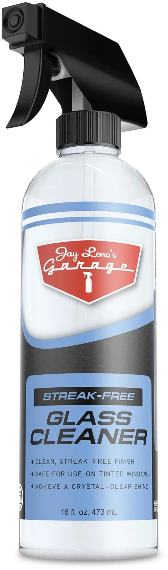 Main image of Glass Cleaner Spray Streak-Free Auto Glass Cleaner for Cars, Automotive Window Cleaner for Car Windows, Windshields & Mirrors, Tint-Friendly Interior & Exterior Glass 16 oz