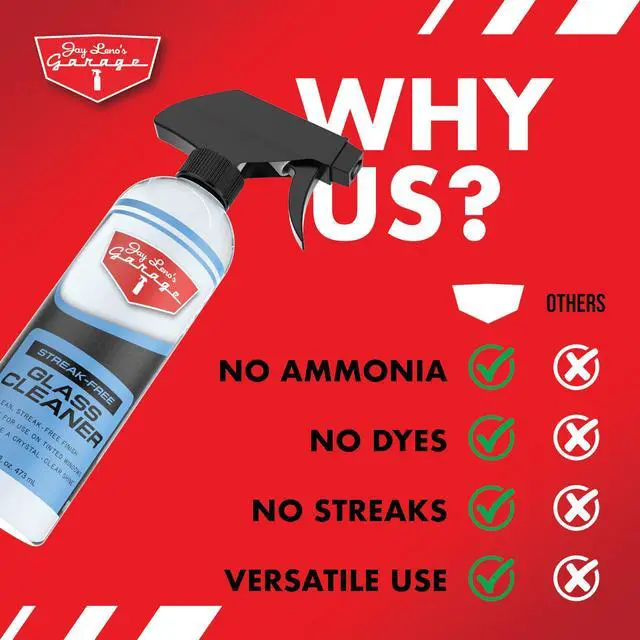 Alt view image 5 of 7 - Glass Cleaner Spray Streak-Free Auto Glass Cleaner for Cars, Automotive Window Cleaner for Car Windows, Windshields & Mirrors, Tint-Friendly Interior & Exterior Glass 16 oz