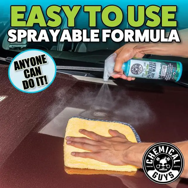 Alt view image 6 of 7 - Swift Wipe Sprayable Waterless Car Wash Spray - Spray and Wipe to Safely Clean and Shine Cars, Trucks, Motorcycles, RV & More, High Lubrication Formula, 16 oz