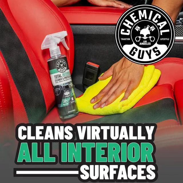 Alt view image 2 of 7 - Total Interior Cleaner & Protectant - New Car Scent, Car Cleaning Spray, Cleans and Protects Leather, Vinyl, Plastic, Rubber, and Glass, Safe for Trucks, SUVs, Jeeps, RVs & More - 16 oz