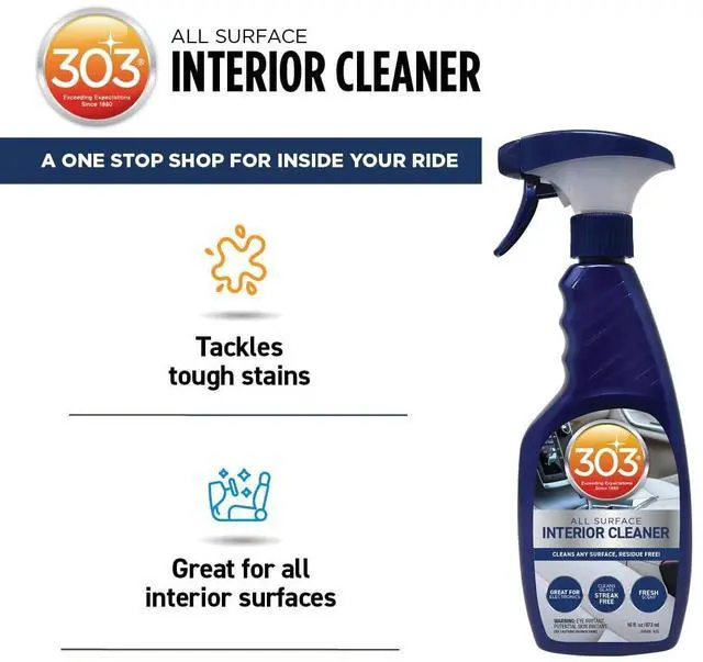 Alt view image 2 of 7 - Interior Cleaner for Dash, Glass & Screens, 16 oz