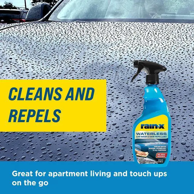 Alt view image 3 of 6 - 620143 Waterless Car Wash and Rain Repellent, 23 fl. oz. Rinseless Cleaner Spray for a Spot Free Finish, Perfect for Quick and Easy Detailing. Premium No Rinse for on the go Washing