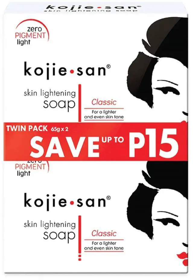 Main image of Skin and Body Brightening Soap - Original Kojic Acid, Dark Spot Remover Bar Soap with Glycerin & Tea Tree Oil - 65g x 2 Bars
