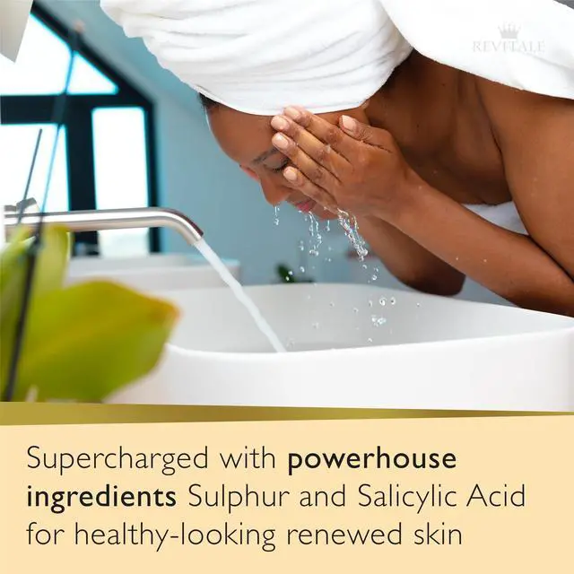 Alt view image 3 of 7 - Advanced BHA Salicylic Acid & Sulphur Scrub Soap Clarifying Exfoliating Bar