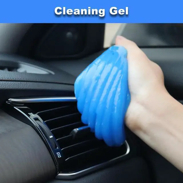 Alt view image 4 of 7 - Windshield Cleaner Tool, 15Pcs Car Interior Detailing Kit, Car Cleaning Kit Interior Cleaner, Car Detailing Brushes, Car Cleaning Gel, Car Cleaning Supplies Tools Accessories for Women, Men, Interior
