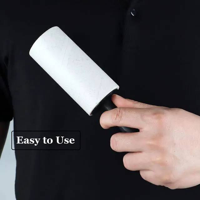 Alt view image 5 of 7 - 4 inch Lint Roller Refills for Evercare PetLovers Fedicelly Albatross and More Lint Rollers, Extra Sticky 90 Sheets per Refill, Pack of 4 Rolls, 360 Sheets Total (1 1/2 inch Inside Diameter)