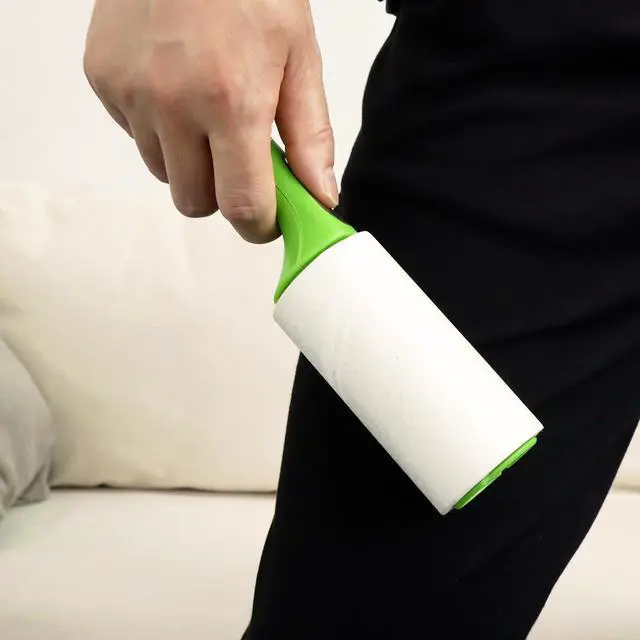 Alt view image 4 of 7 - 4 inch Lint Roller Refills for PetLovers Evercare Amazon and Other Lint Roller Replacement Refills 4 inch Extra Sticky 60 Sheets per Roll 5 Pack Total 300 Sheets (Inside Diameter 1-1/2 inch)