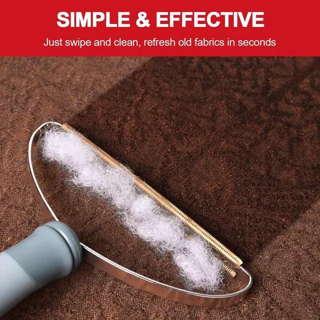 Alt view image 7 of 7 - Pet Hair Remover, Dog Cat Hair Remover, Lint Cleaner Pro, Fur Removal Tool, Portable Carpet Scraper, Clothes Fuzz Rollers Hairball Shaver Brush for Carpets, Car Mat, Couch, Pet Bed, Furniture & Rug