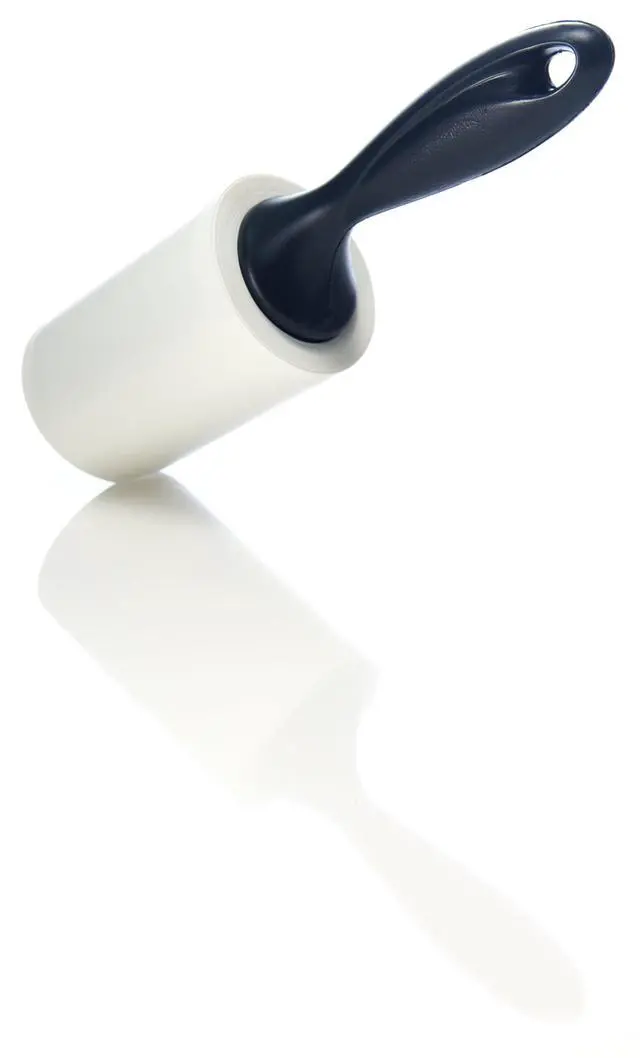 Alt view image 2 of 6 - Mini Lint Rollers 3-Pack (30 Sheets Each), Travel-Size Sticky Lint Removers for Clothes, Furniture and Pet Hair