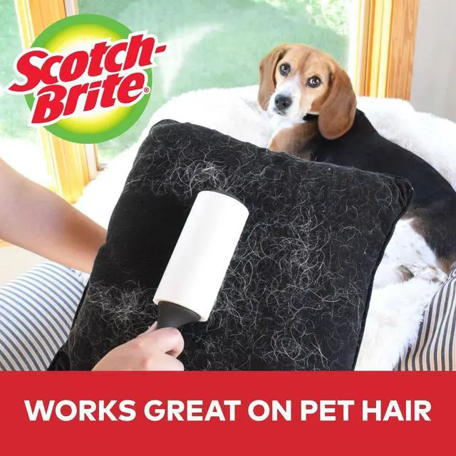 Alt view image 4 of 6 - Mini Lint Rollers 3-Pack (30 Sheets Each), Travel-Size Sticky Lint Removers for Clothes, Furniture and Pet Hair