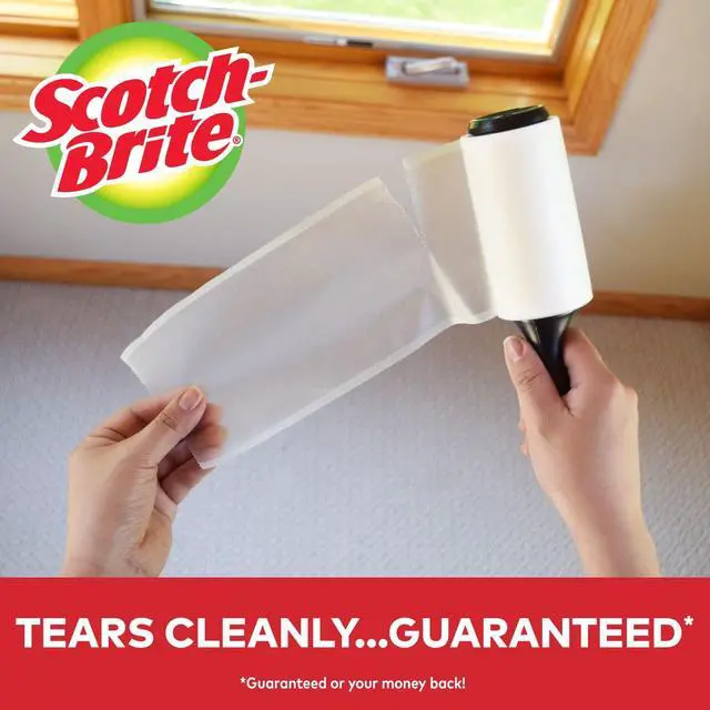 Alt view image 6 of 6 - Mini Lint Rollers 3-Pack (30 Sheets Each), Travel-Size Sticky Lint Removers for Clothes, Furniture and Pet Hair