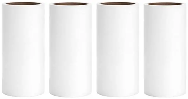 Main image of Lint Roller Refills 4 inch Extra Sticky Pet Hair Roller Replacement Refills Only, Inside Diameter 1.5 inch, 60 Sheets per Roll (Pack of 4, Total 240 Sheets)