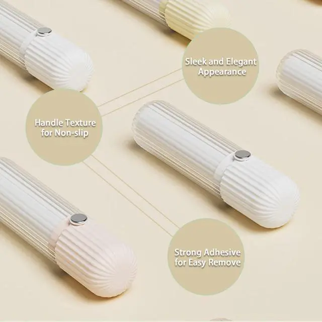 Alt view image 6 of 6 - Compact Lint Roller with 150 Sheets - Portable Pet Hair Remover for Clothes, Furniture, Home & Travel - 1 Roller + 4 Refills (White)