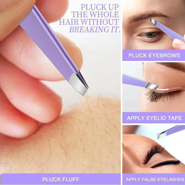 Alt view image 6 of 7 - Pimple Popper Tool Kit and Blackhead Remover Tools, Ingrown Hair Tweezers, Professional Blackhead Extractor Pimple Extractor Comedone Extractor