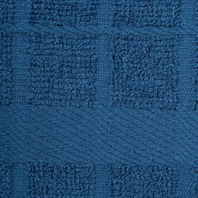 Alt view image 3 of 7 - Basic Terry Collection Solid Windowpane Dishcloth Set, 12x12, Blue, 6 Piece