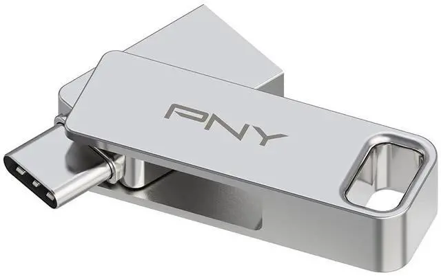 Main image of 256GB Duo Link USB 3.2 Type-C Dual Flash Drive for Android Devices and Computers - External Mobile Storage for Photos, Videos, and More - 200MB/s