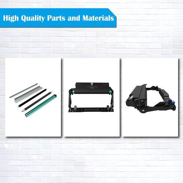 Alt view image 5 of 7 - B230 B225 B235 013R00691 Compatible Drum Cartridge Drum Unit Imaging Drum Black 12000 Pages for B225 B225dni B230 B230dni B235 B235dni Printer