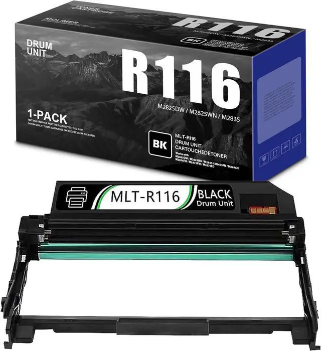 Main image of R116 MLT-R116 Drum Unit Replacement for Samsung mlt-r116 mlt r116 r116 Imaging Unit M2625 M2835 M2875FW M2625D M2626 M2885FW M262x M267x Printer (1-Pack, Only Drum)
