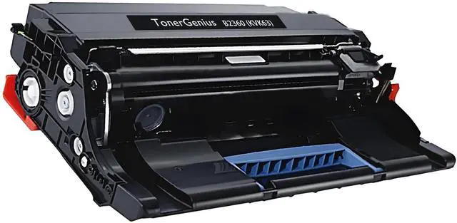 Alt view image 2 of 4 - B2360 KVK63 Imaging Drum Unit 331-9810 331-9811 Imaging Unit Compatible with Dell B2360d B2360dn B3460dn B3465dn B3465dnf S2830dn S2830 Printers
