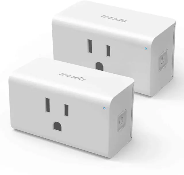 Main image of SP3 (2 Pack) Smart Plug WiFi Outlet Switch, Compatible with Alexa & Google Assistant for Voice Control, Timer & Schedule Function, Compact Design, UL FCC RoHS Certified, No Hub Required