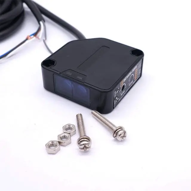Alt view image 4 of 7 - Indoor Wall Mounted Photoelectric Beam Sensor 12-240VDC 24-240VAC Retroreflective photoelectric Sensor Switch Proximity Switch Induction Distance 5M BEN5M