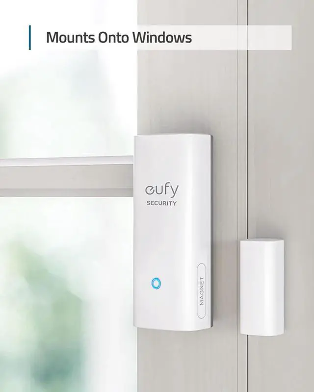 Alt view image 6 of 7 - Entry Sensor, Detects Opened and Closed Doors or Windows, Door Monitoring, Sends Alerts, Triggers Siren, 2-Year Battery Life, Indoor Use Only, Requires HomeBase, 24/7 Monitoring Optional