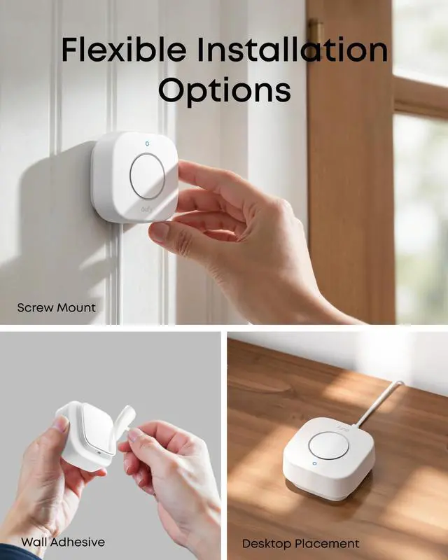 Alt view image 5 of 7 - Indoor Siren E20, Loud 110 dB Alarm for Whole-Floor Coverage, Reliable Power, Backup Battery, Flexible Installation Options, Long Communication Range, Requires HomeBase 2, 3, Mini, or Pro
