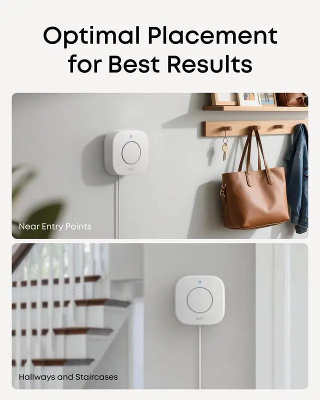 Alt view image 6 of 7 - Indoor Siren E20, Loud 110 dB Alarm for Whole-Floor Coverage, Reliable Power, Backup Battery, Flexible Installation Options, Long Communication Range, Requires HomeBase 2, 3, Mini, or Pro