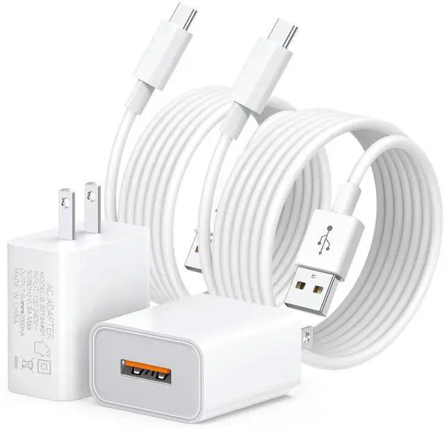 Main image of 2 Pack Wall Charger with USB-C Charging Cable for Blink Mini 2/Blink Outdoor 4/Blink Mini 2 / 2K+, Outdoor 4, Blink Arc and Blink Arc 2K+ 10F