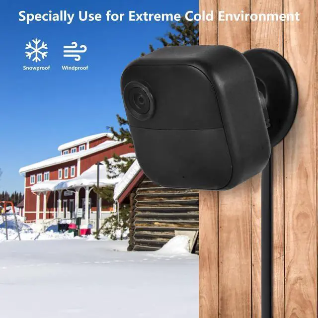 Alt view image 3 of 7 - 2Pack 10ft/3m Power Cable and Adapter for Blink Outdoor 4 (4th Gen) & (3rd Gen) & Blink XT/XT2, Weatherproof Flat Charger Extension Cable with Micro USB Adapter, No More Battery Changes