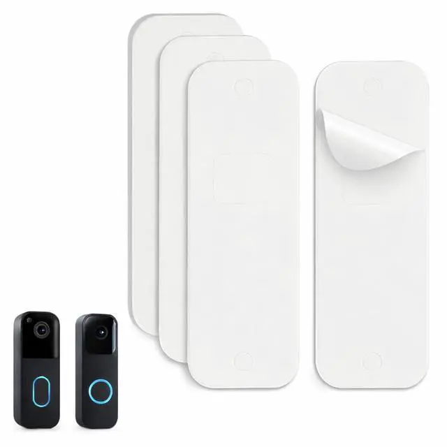 Main image of Double-Sided Adhesive Strips for Blink Video Doorbell, 4-Pack Strong Mounting Tape, Drill-Free, No Screws, Residue-Free Installation for Blink Doorbell (2024 Model)