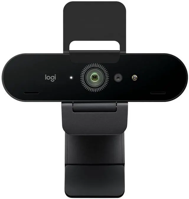 Main image of Brio 4K Webcam, Video Calling, Noise-Cancelling mic, HD Auto Light Correction, Wide Field of View, Windows Hello Works with Microsoft Teams, Zoom, Google Meet, PC/Mac/Laptop/MacBook/Tablet
