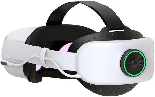 Main image of Elite Strap with Battery for Oculus Quest 2,8000mAh Extend 9hrs Playtime,Fast Charging VR Power,Counter Balance&Adjustable Head Strap for Enhanced Support and Comfort in VR