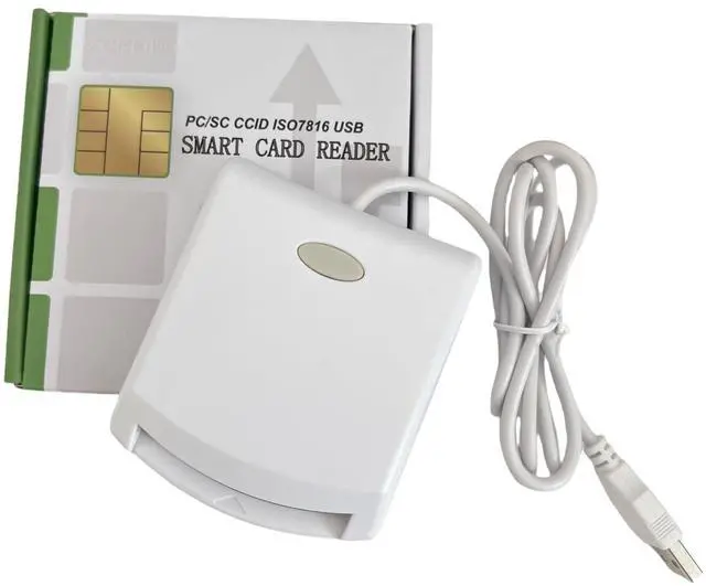 Alt view image 3 of 4 - ISO7816 Contact EMV SIM eID PC/SC USB CCID Smart IC Chip Card Reader Writer Programmer with 2pcs SLE4442 Cards + SDK Kit(Program Required) for Professional Engineer