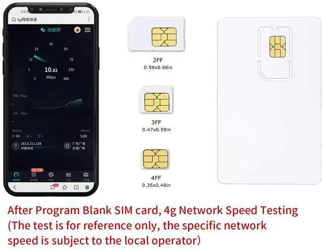 Alt view image 5 of 6 - Smart Card Reader Writer USB: CAC Card Reader for Win & OS & Linux - EMV Chip Reader Writer Programmer - 5pc Blank Programable LTE USIM 4G Card & SIM Personalize Software