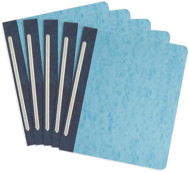 Alt view image 7 of 7 - 25 Pressboard Report Cover, Light Blue Business Report Covers, Pressboard Binder 8.5x11, Letter Size Report Binder, 25 Pack, 3'' Capacity