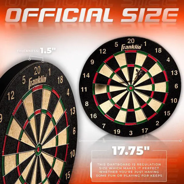 Alt view image 2 of 6 - Bristle Dartboard - 18"