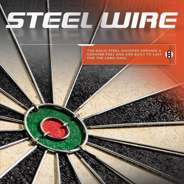 Alt view image 5 of 6 - Bristle Dartboard - 18"